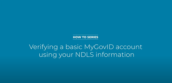 How to set up your verified MyGovID to Apply Online